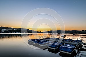 Water reservoir in Brno-Bystrc, Czech Republic