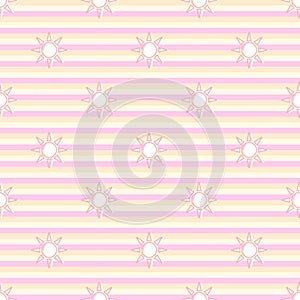 Summer repeat pattern background, seamless repeat