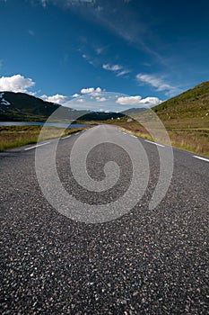 Summer road to Nordkapp/Northcape, Norway