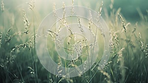 Summer Rye Grass in Stunning Detail