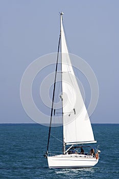 Summer sailboat