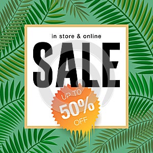 Summer sale background layout for banners,Wallpaper,flyers, invitation, posters, brochure, voucher discount.Vector