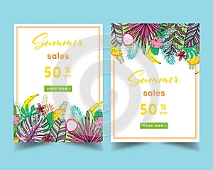 Summer sale background layout for banners,Wallpaper,flyers, invitation, posters, brochure, voucher discount.Vector