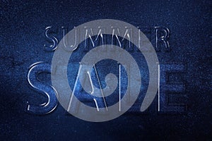 Summer Sale banner, Summer season sale