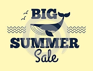 Summer sale clearance vector badges some shopping hand drawn advertising labels illustration.