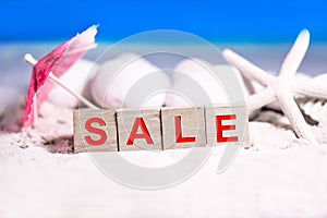 Summer sale season