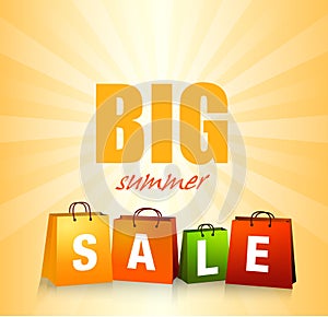 Summer Sales Background