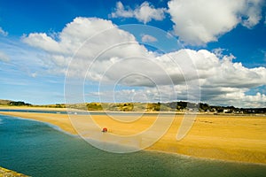 Summer and sand at padstow photo