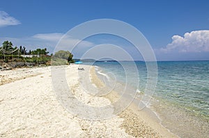 Summer Scene - Aegean Sea - Greece - Kassandra - Polychrono
