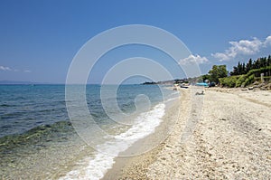 Summer Scene - Aegean Sea - Greece - Kassandra - Polychrono