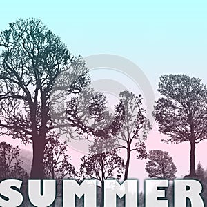 summer scene mother