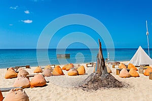 Landscape of Phu Quoc Duong Dong beach photo