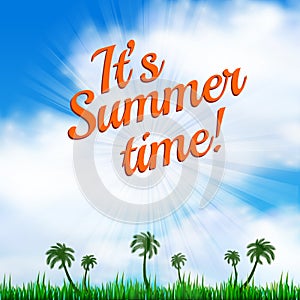 Summer Seaside Poster
