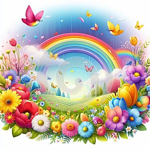 Summer season environment.