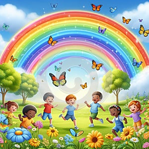 Summer season environment.