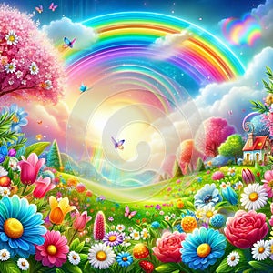 Summer season environment.