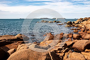 Summer Serenity: Ploumanach, Pink Granite Coast, Brittany, France