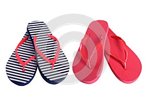 Summer shoes two pairs flip flops