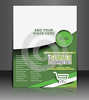 Summer Shopping Flyer