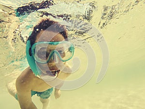 Summer snorkeling