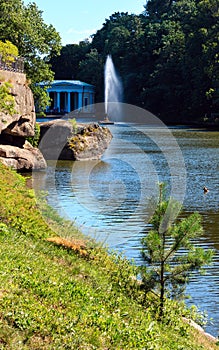 Summer Sofiyivka Dendrology Park, Fountain