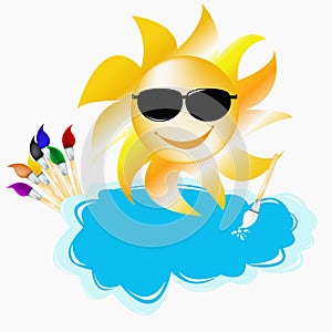 Summer solar picture