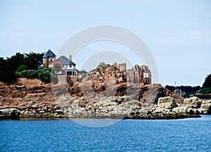 Summer Splendor in Island of Brehat, Cotes d& x27;Armor, Brittany, France