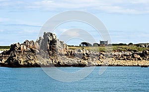 Summer Splendor in Island of Brehat, Cotes d& x27;Armor, Brittany, France