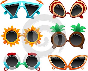 Summer sunglasses set 1