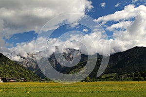 Summer sunny Alps