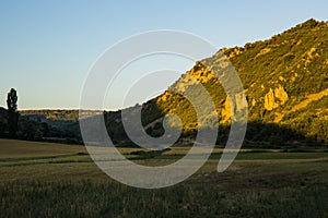 Summer sunrise in Aragon, Pyrenees, Spain