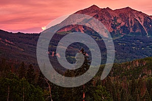 A Summer Sunrise In Colorado