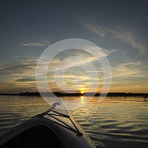 Summer Sunset Kayaking