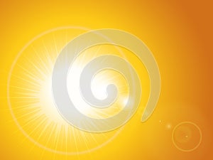 Summer Sunset Sky Landscape