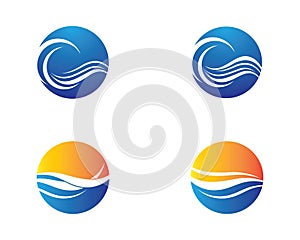 Summer symbol vector icon