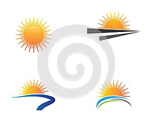 Summer symbol vector icon