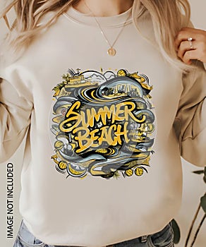 Summer T-Shirt Design.