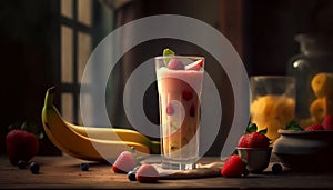 Summer table boasts healthy berry refreshment variations generated by AI