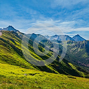 Summer Tatra Mountain, Poland