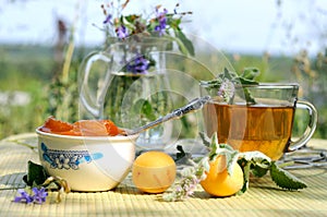 Summer tea time