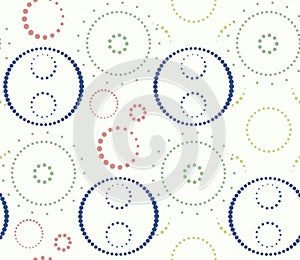 Bright colors of seamless pattern.