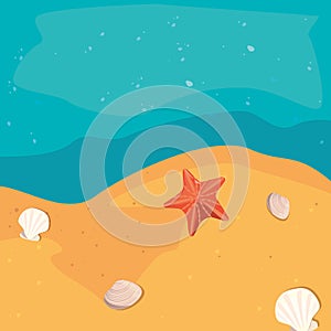 summer time holiday vector ilustration