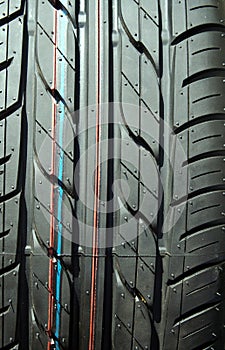 Summer tire tread