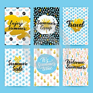 Summer Trendy Hipster Posters