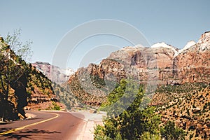 Summer trip to Zion National Park, Utah, USA