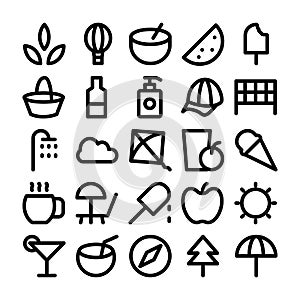 Summer Vector Icons 4