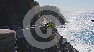 Summer view of Monterosso, Cinque Terre, Italy