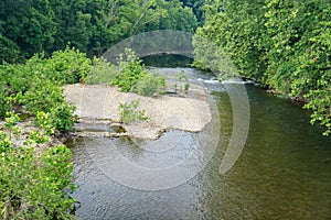 Summer View of the Roanoke River