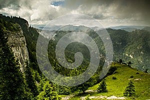 Summer view on velka fatra mountain in Slovakia.