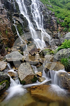 Summer waterfall